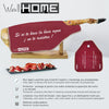 Kit de Jamonero de Madera Well Home con Cuchillo y Chaira + Funda Tiberic