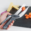 Cuchillo-Tijera con Mini Tabla de Cortar Integrada Scible InnovaGoods