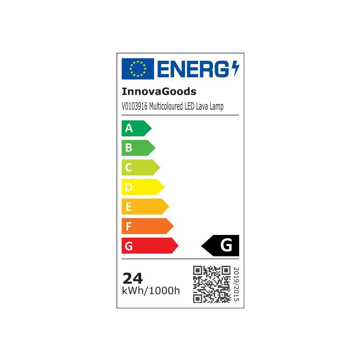 Lámpara de Lava LED Multicolor Kolemp InnovaGoods