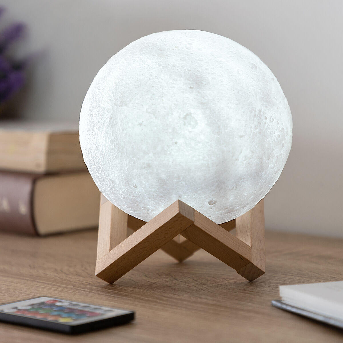 Lámpara LED Recargable Luna Moondy InnovaGoods