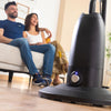 Ventilador Nebulizador de Pie con Mando a Distancia InnovaGoods Mistinn Negro 90 W 2,8 L