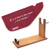 Kit de Jamonero de Madera Well Home con Cuchillo y Chaira + Funda Tiberic